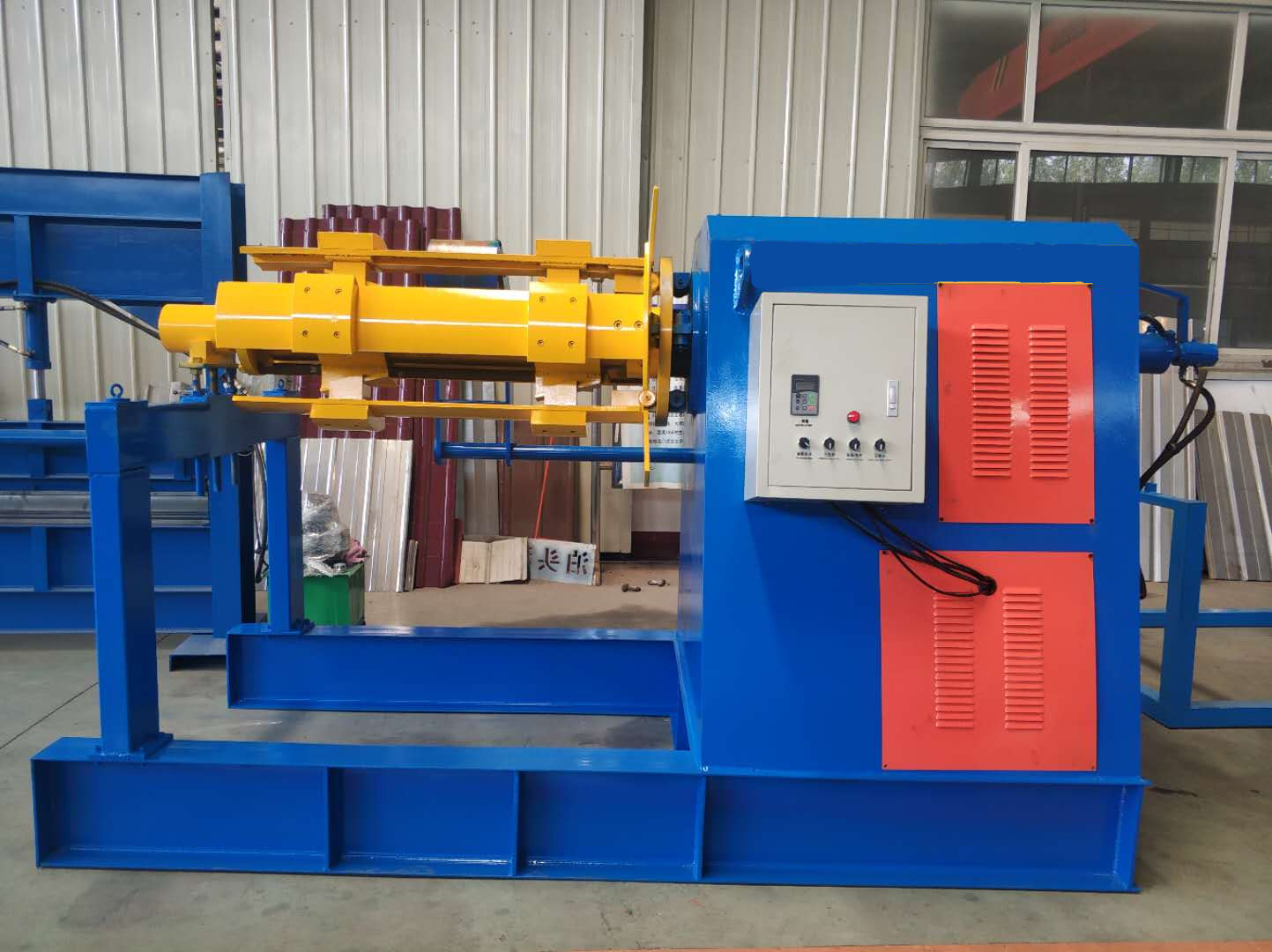 Hydraulic Decoiler and Manual Uncoiler