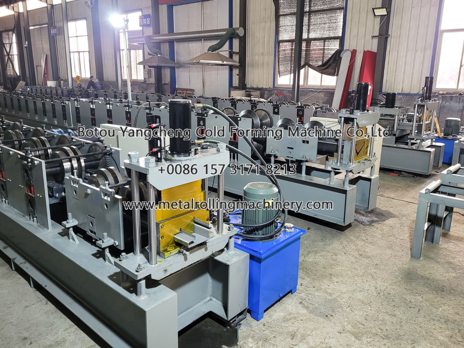 Container column Panel Roll Forming Machine