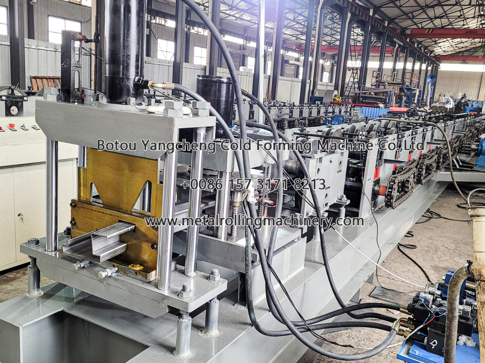 Container column Panel Roll Forming Machine