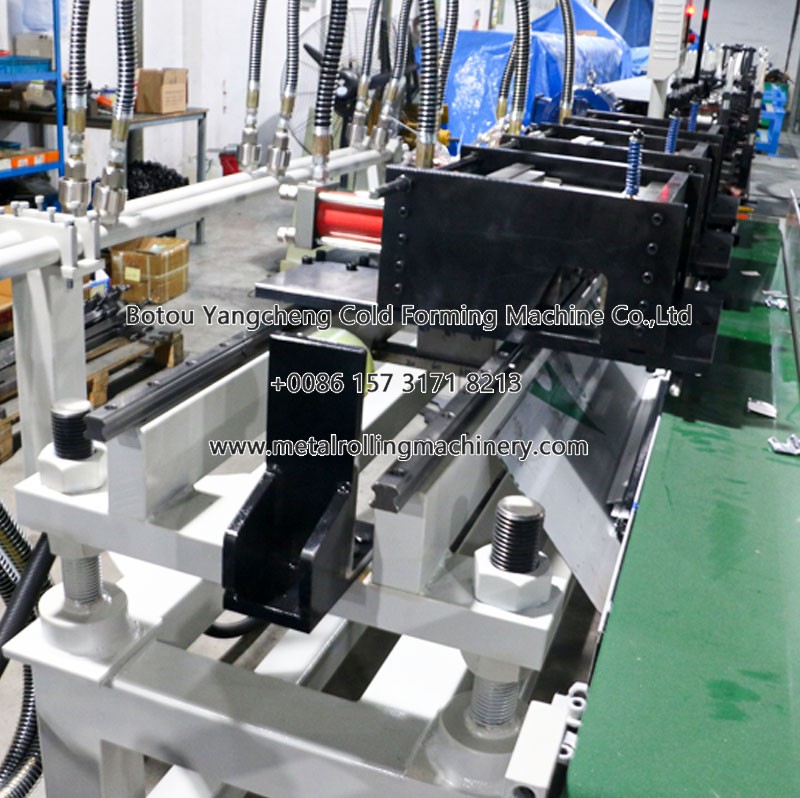 Ceiling T grid T bar Main Tee Cross Tee Wall angle system making roll forming machine