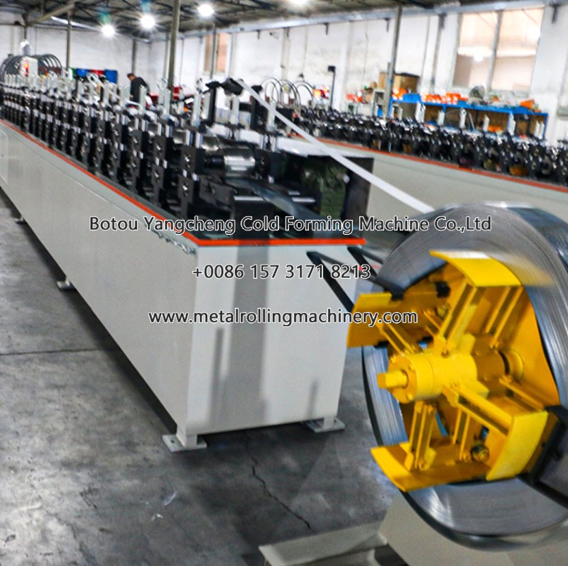 Ceiling T grid T bar Main Tee Cross Tee Wall angle system making roll forming machine