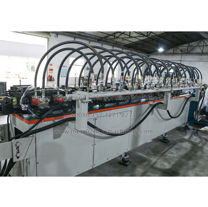 Ceiling T grid T bar Main Tee Cross Tee Wall angle system making roll forming machine