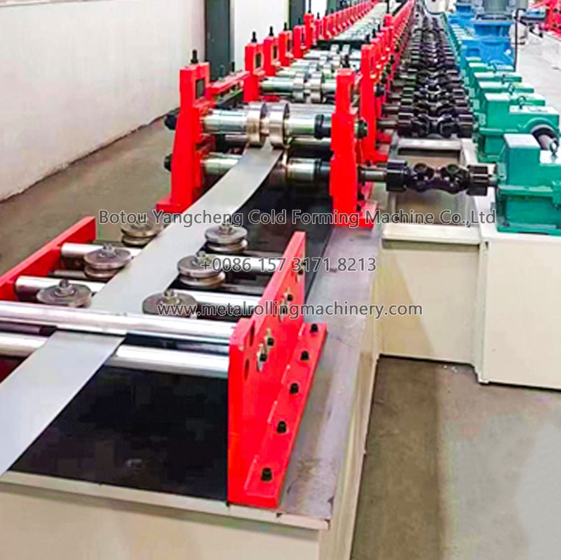 Solar Mounting Structure Strut Channel Roll Forming Machine Solar Panel Bracket Roll Forming Machine