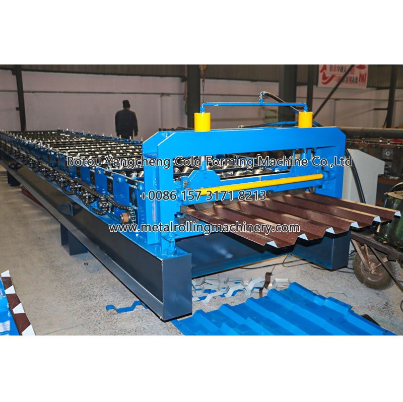 New design metal roof sheet roof forming machine/colorful steel roll forming machine