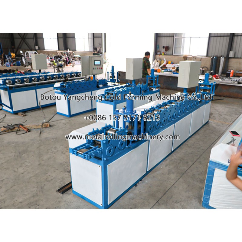 Automatic Fire Damper Roll Forming Machine   Complete equipment production line