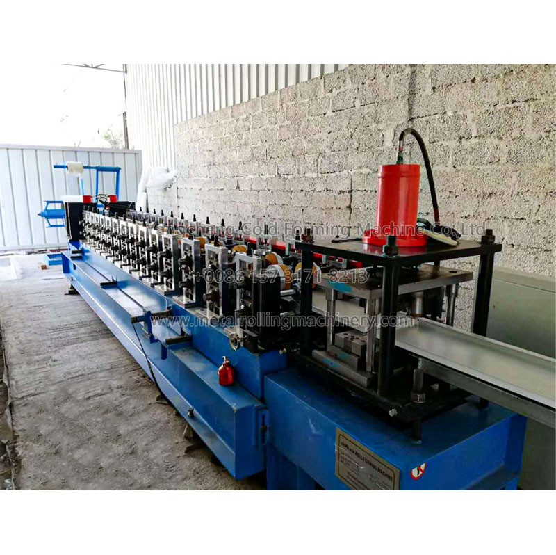 supermarket shelf panel rolling forming machine