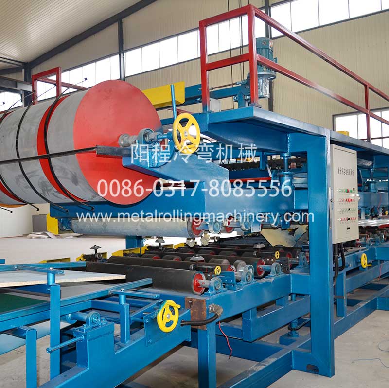 YC EPS&Rock Wool Insulated Sandwich Panel Production Line
