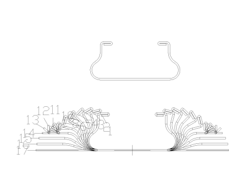 steel green house frame cold roll forming machine