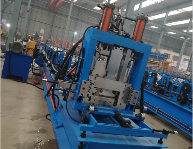 Best Seller C80Z120-300HA CZ Purlin Roll Forming Machine 