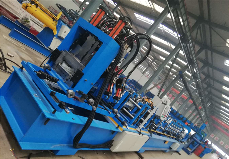Botou fast changeable steel c purlin roll forming equipment
