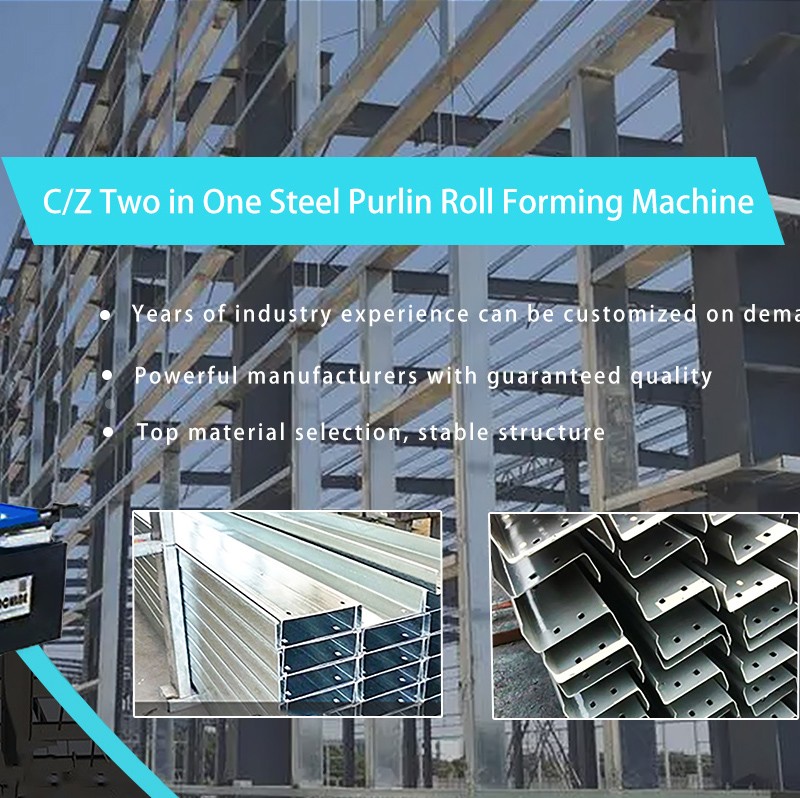  C/Z Two in One Steel Purlin Roll Forming Machine