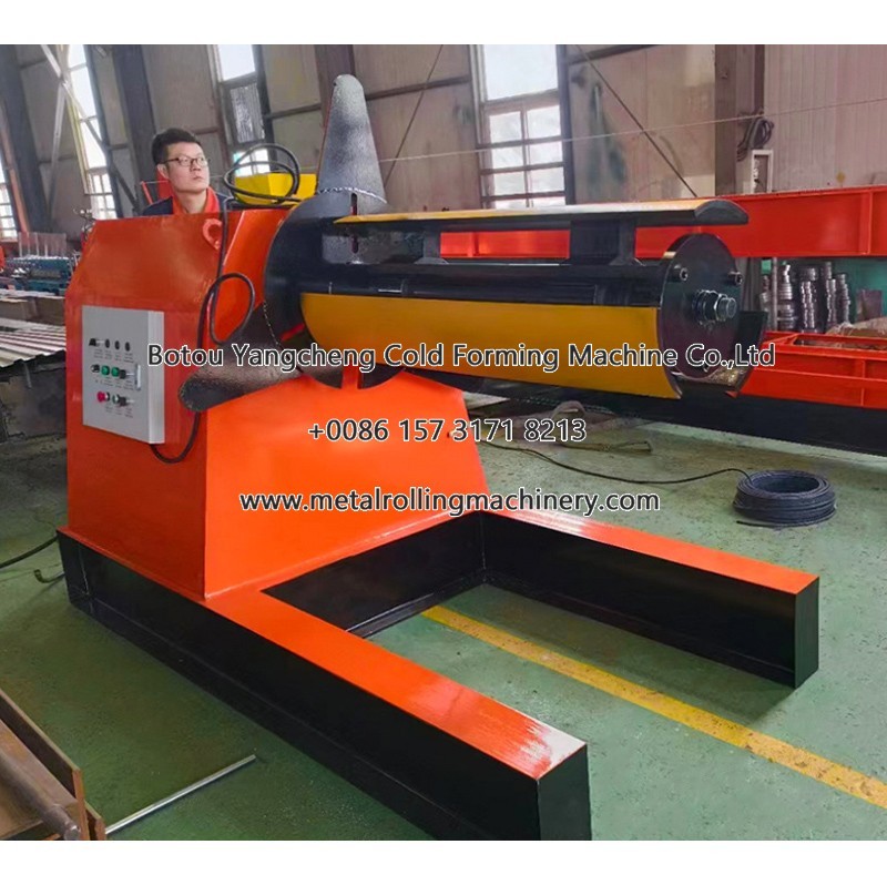 Various automatic hydraulic uncoilers